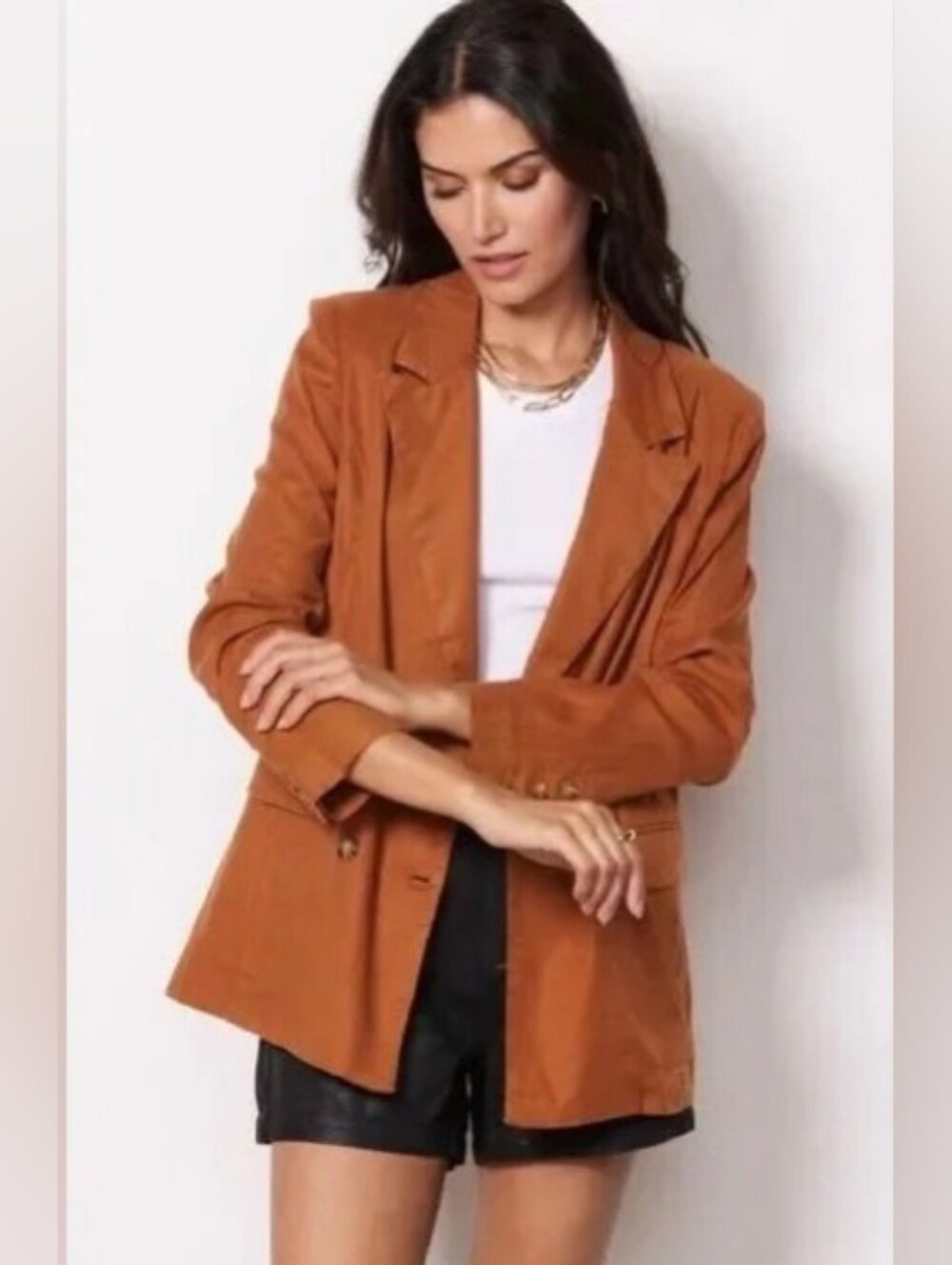 Evereve Alexa Linen Blazer